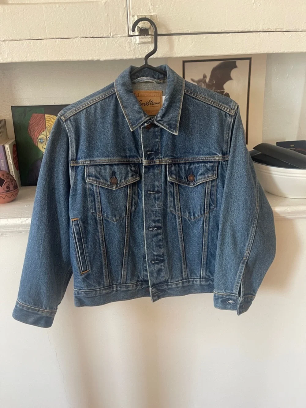 Levi's Blue Denim Trucker Jacket - Men's - Picture 1 of 7